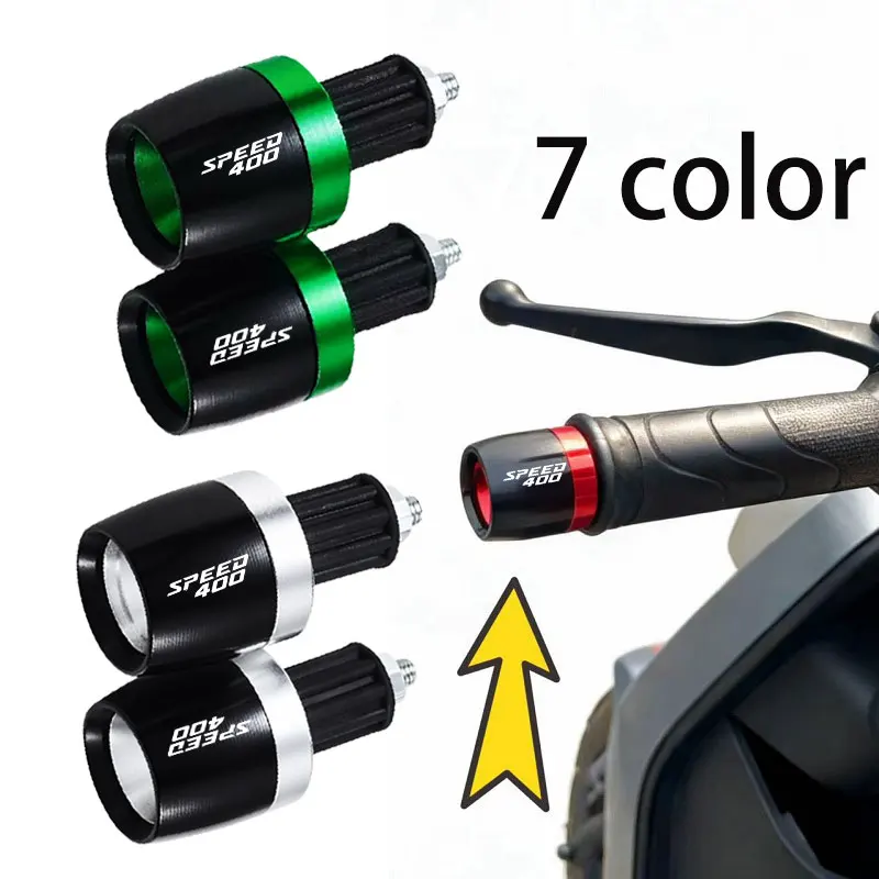 1 Pair 7/8" Motorcycle For Triumph Scrambler 400X 400 X Speed 400 Universal Handlebar Grips Handle Bar Cap Ends Plug Slider
1 Pair 7/8" Motorcycle For Triumph Scrambler 400X 400 X Speed 400 Universal Handlebar Grips Handle Bar Cap Ends Plug Slider