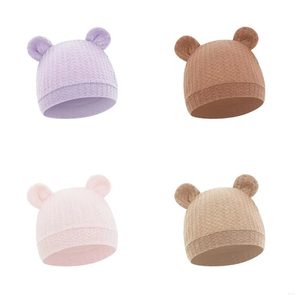 Классическая детская шапка с медвежьими ушками, эластичная ткань с вафельным переплетением, эластичная шапка для новорожденных,
Классическая детская шапка с медвежьими ушками, эластичная ткань с вафельным переплетением, эластичная шапка для новорожденных,