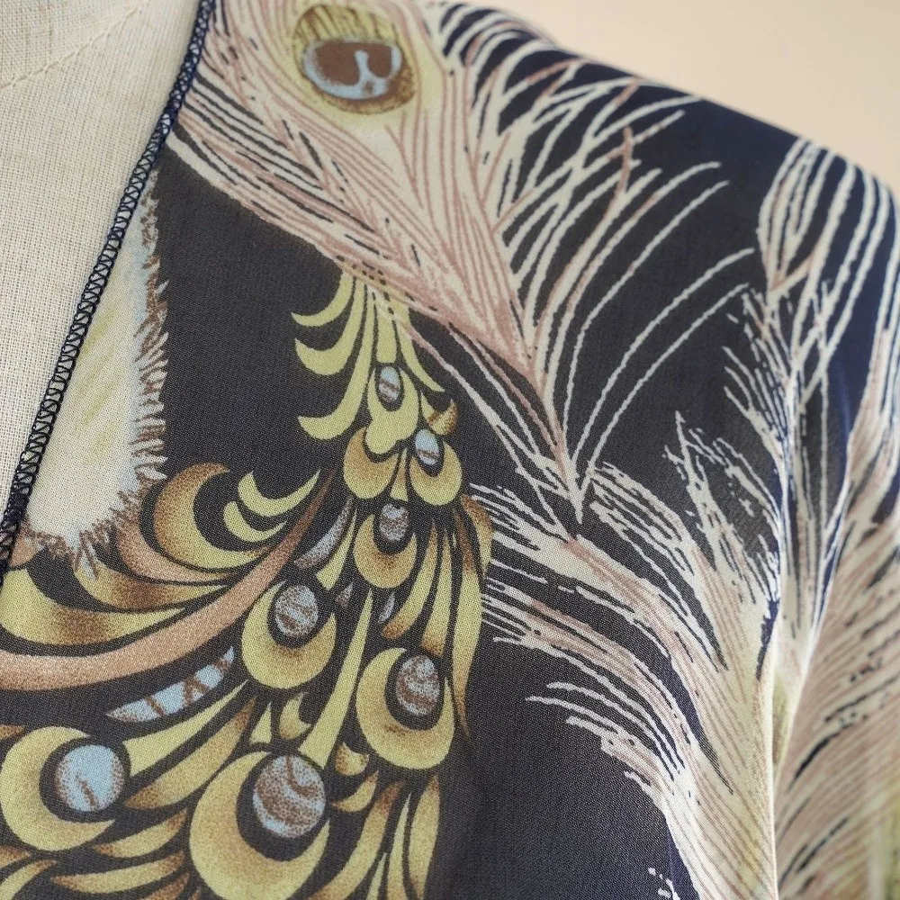 Comfort Thin Chiffon Bikini Cover Up Floral Print Loose Fit Swimsuit Cardigan Midi Length Bathing Suit Cover Up Vacation Outfit
Comfort Thin Chiffon Bikini Cover Up Floral Print Loose Fit Swimsuit Cardigan Midi Length Bathing Suit Cover Up Vacation Outfit