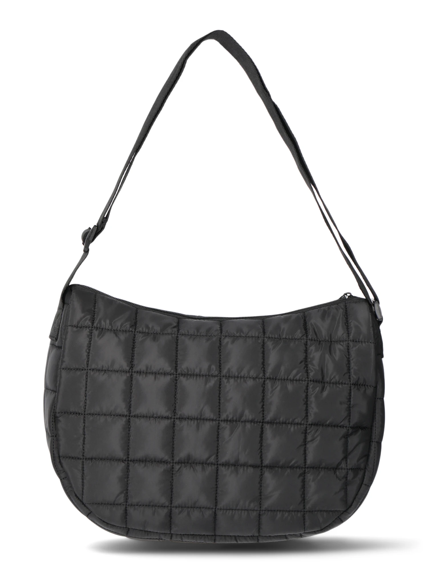 Women's quilted handbag in black with Savannah-style design and spacious interior
Women's quilted handbag in black with Savannah-style design and spacious interior