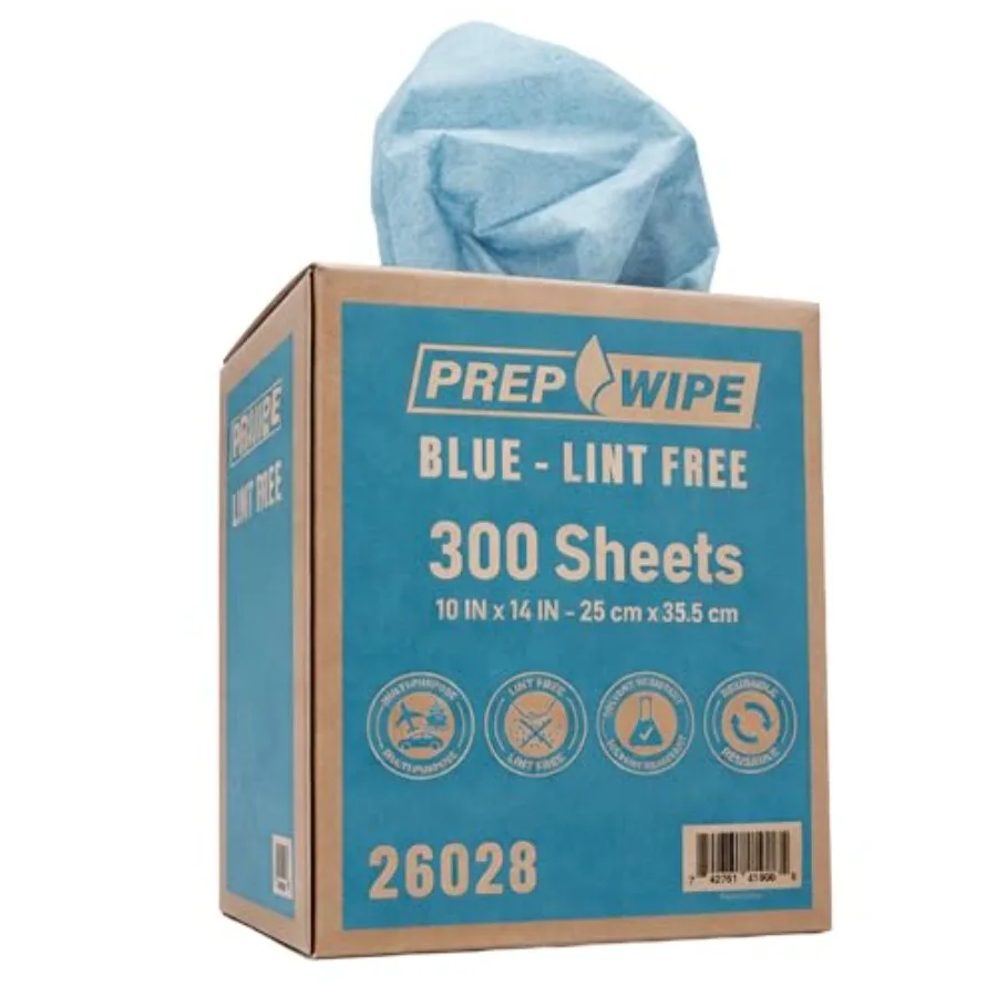 Lauco Prep Wipe Lint-Free Towels Heavy Duty Cloths for Household and Industrial Use Disposable Rags nwoven Wipes 300-Pack 9" x
Lauco Prep Wipe Lint-Free Towels Heavy Duty Cloths for Household and Industrial Use Disposable Rags nwoven Wipes 300-Pack 9" x
