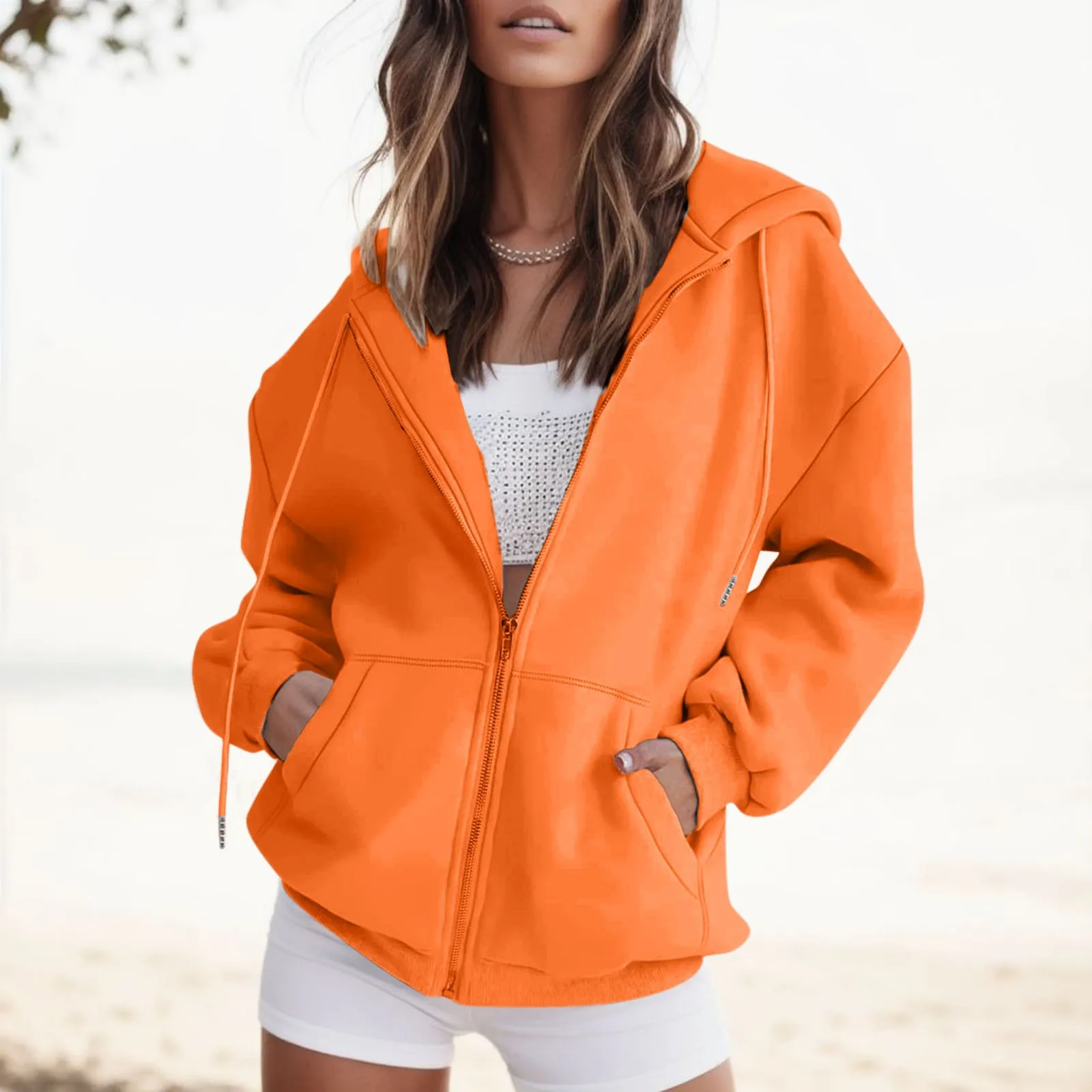 Women Harajuku Hoodie Teen Girl Casual Drawstring Jackets With Pockets Womens Full Zip Fashion Zip Up Sweatshirt Streetwear
Women Harajuku Hoodie Teen Girl Casual Drawstring Jackets With Pockets Womens Full Zip Fashion Zip Up Sweatshirt Streetwear