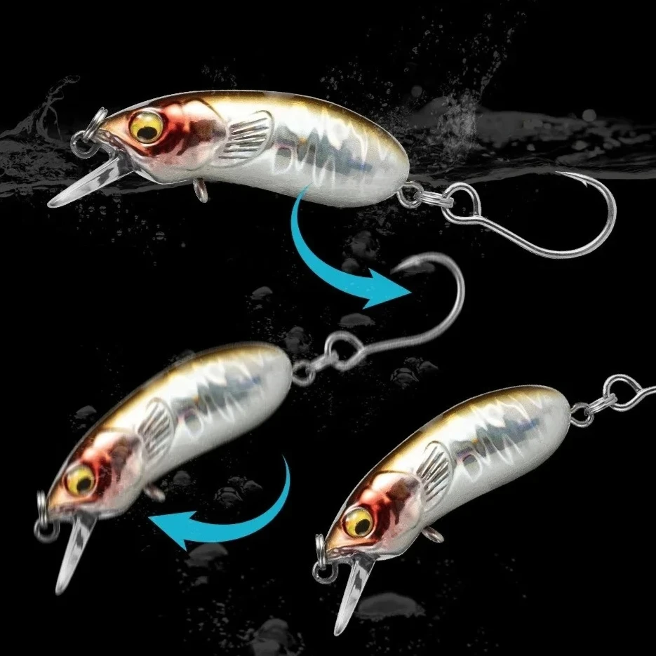 40mm CC40 Slow-Sink Solid Freshwater Lure | Wiggly Movement Fishing Bait | Highly Luring Portable Angling Gear
40mm CC40 Slow-Sink Solid Freshwater Lure | Wiggly Movement Fishing Bait | Highly Luring Portable Angling Gear