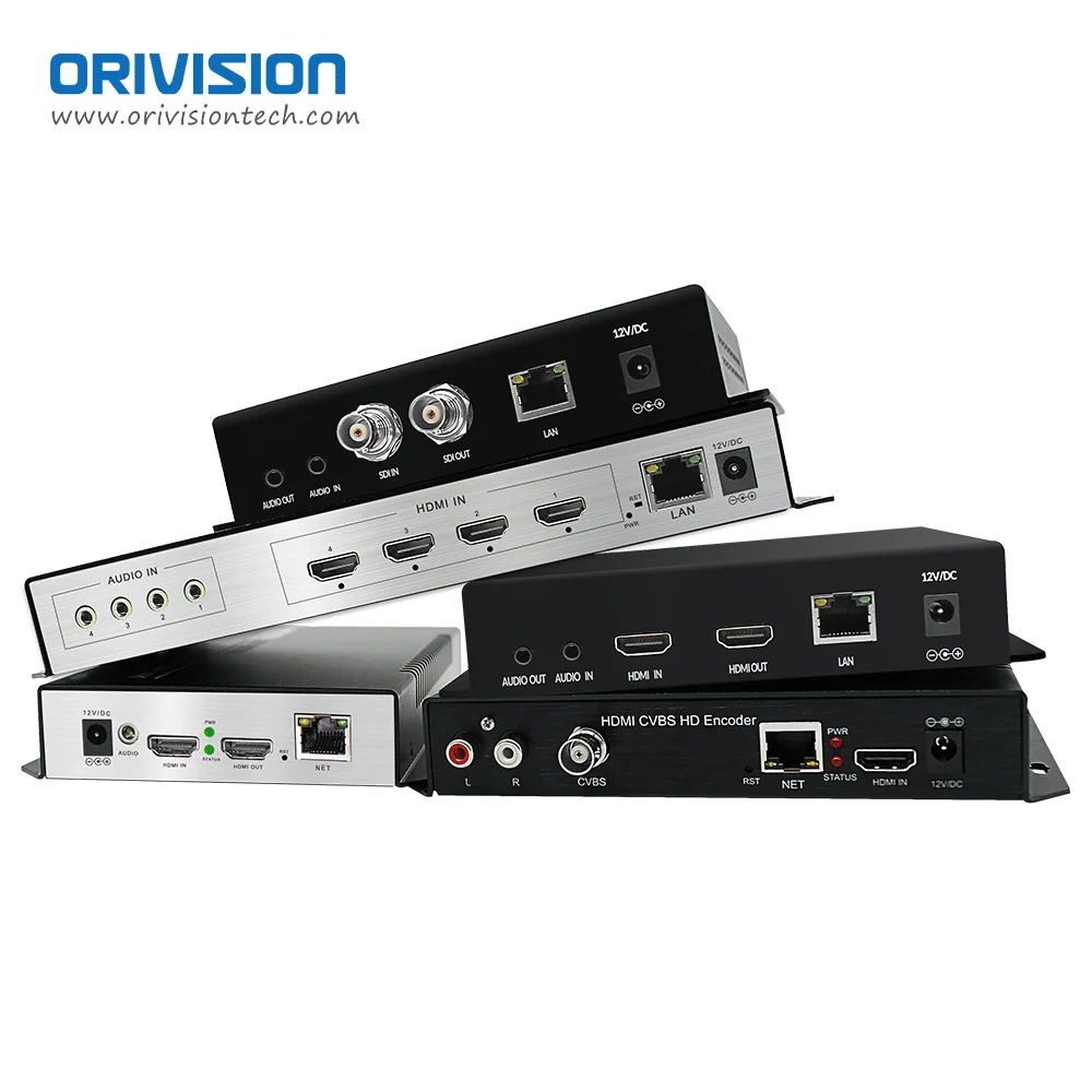 ORIVISION HEVC H.265 HDMI IPTV Encoder 1080P 4K RTSP SRT Video Encoder for Live Streaming
ORIVISION HEVC H.265 HDMI IPTV Encoder 1080P 4K RTSP SRT Video Encoder for Live Streaming