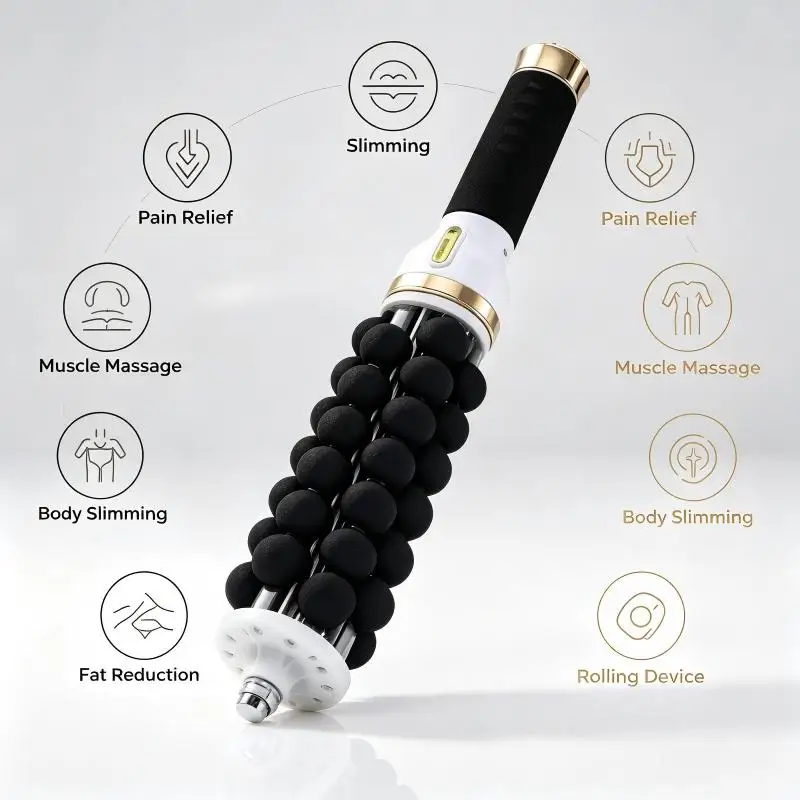 40W Electric Roller For Muscle Body Relaxing High Frequency Rolling Massage Fitness Anti-Cellulite Slimming Machine Home Use
40W Electric Roller For Muscle Body Relaxing High Frequency Rolling Massage Fitness Anti-Cellulite Slimming Machine Home Use