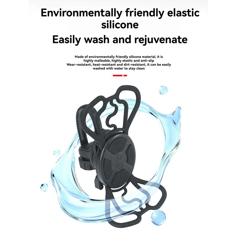 Силиконовый держатель для телефона на велосипеде, универсальный велосипедный руль, магнитный замок, быстросъемный зажим для крепления телефона, кронштейн-ABWY
Силиконовый держатель для телефона на велосипеде, универсальный велосипедный руль, магнитный замок, быстросъемный зажим для крепления телефона, кронштейн-ABWY