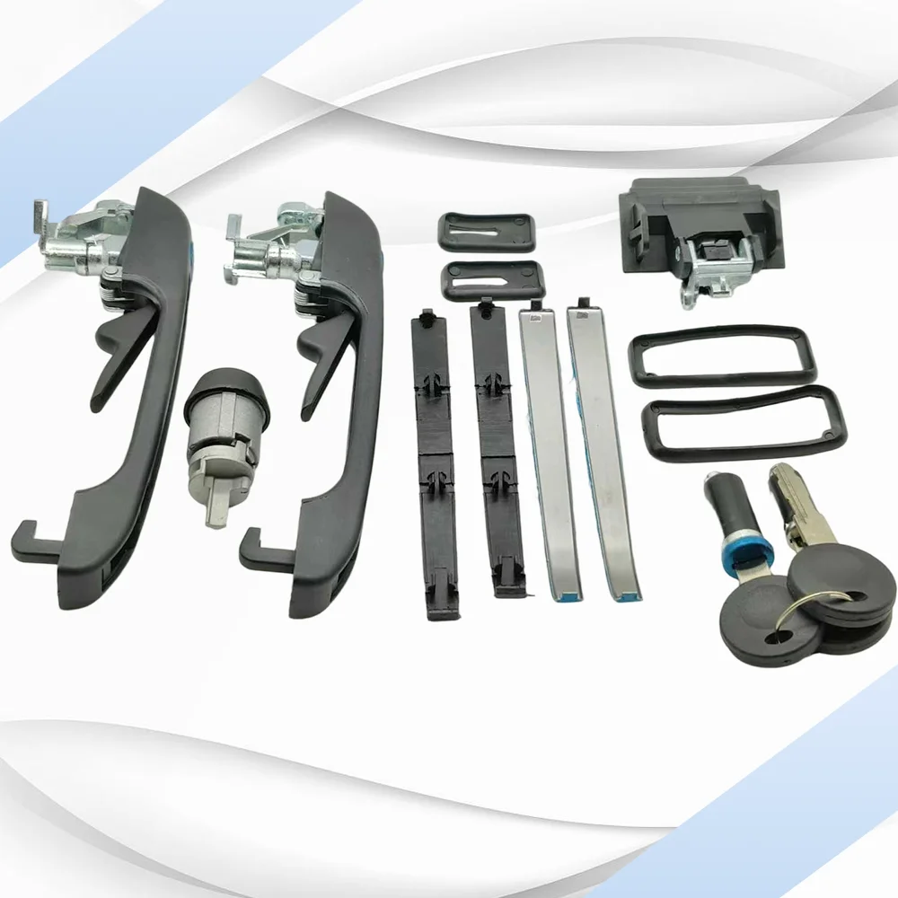 1 Set Lock Kit Set Door Outer Handles Tailgate Doors Ignition With 2 Keys For VW Golf MK2 191898081 898260001
1 Set Lock Kit Set Door Outer Handles Tailgate Doors Ignition With 2 Keys For VW Golf MK2 191898081 898260001
