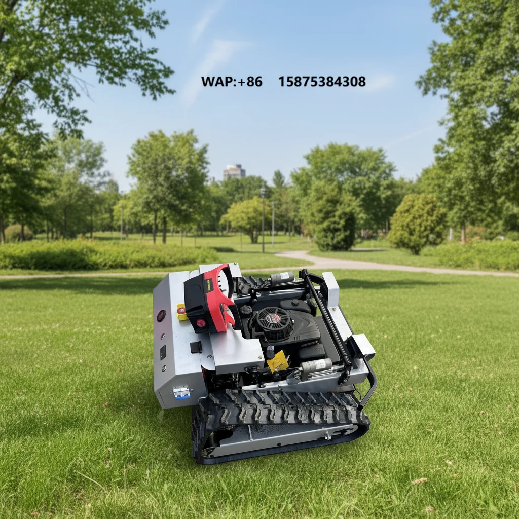 High Quality Big Power Engine Small Robot Grass Cutter Cutting Width 50cm Remote Control Crawler Lawn Mower With CE EPA
High Quality Big Power Engine Small Robot Grass Cutter Cutting Width 50cm Remote Control Crawler Lawn Mower With CE EPA