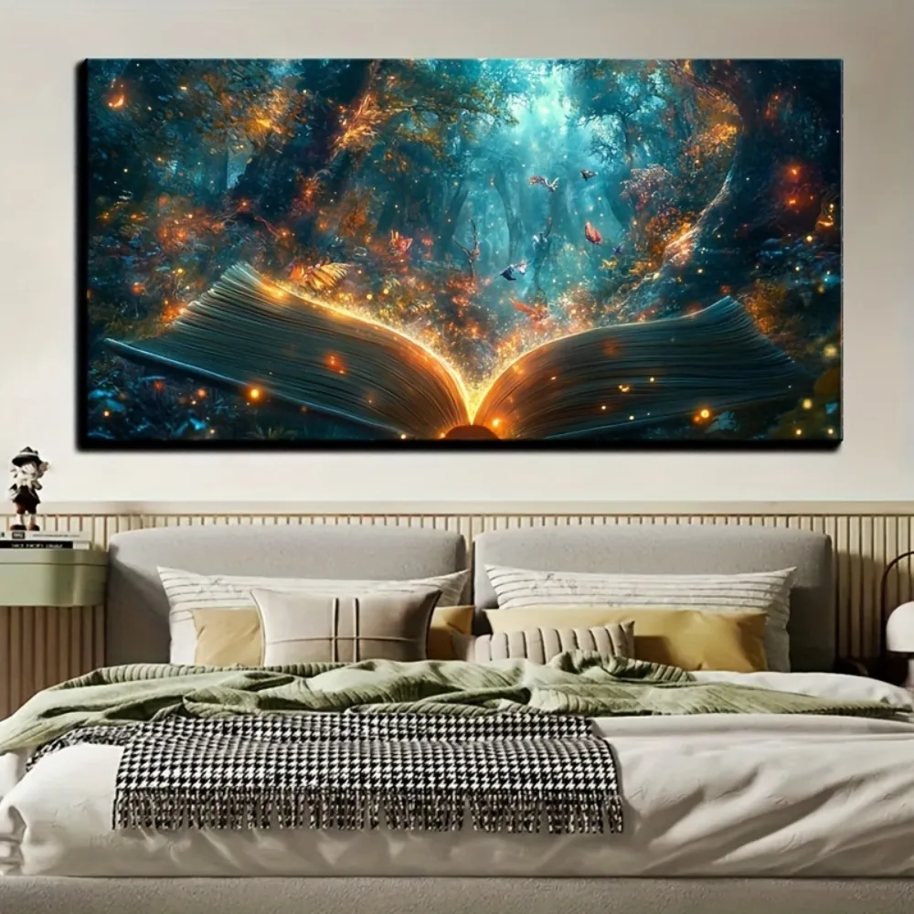 Pictorial grimoire landscape painting, suitable for home wall decoration and gifts, 1.5 inch thick pine solid wood frame
Pictorial grimoire landscape painting, suitable for home wall decoration and gifts, 1.5 inch thick pine solid wood frame