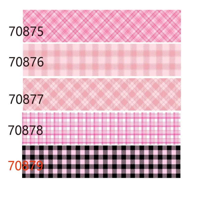 5yards Pink Plaid Ribbons Cartoon Grosgrain Ribbon 75mm 3inch for Hairbows Sewing Accessories
5yards Pink Plaid Ribbons Cartoon Grosgrain Ribbon 75mm 3inch for Hairbows Sewing Accessories