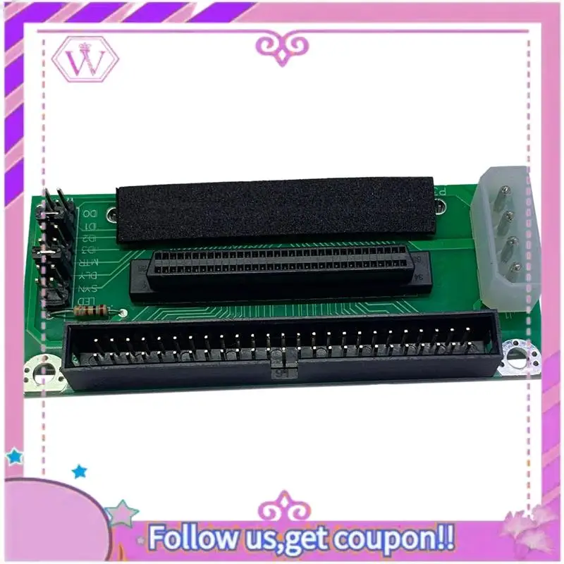ABSL-Adapter Card Converter Card Board Scsi Sca 80Pin To 68Pin To 50Pin Ide Hard Disk
ABSL-Adapter Card Converter Card Board Scsi Sca 80Pin To 68Pin To 50Pin Ide Hard Disk