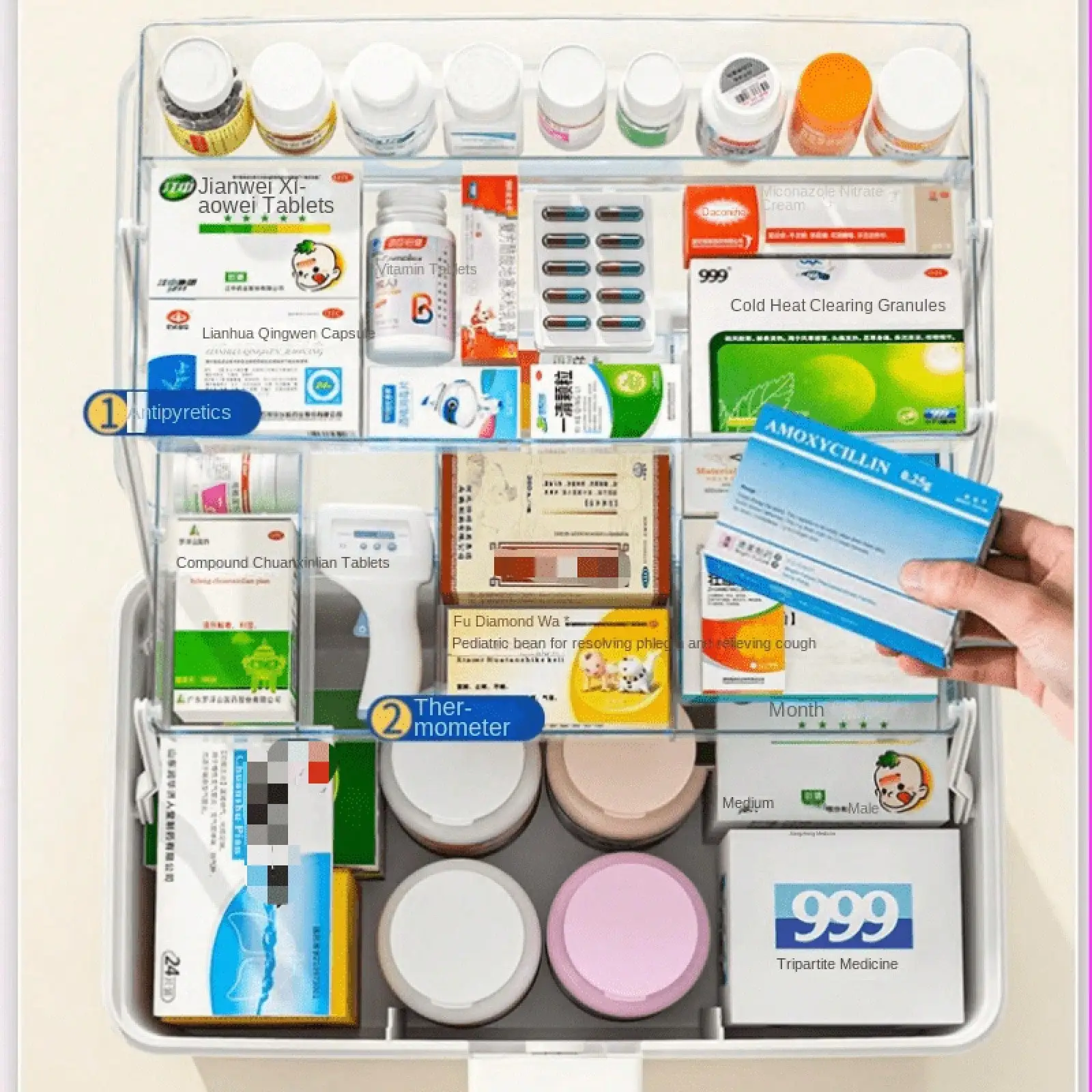 Multi-Purpose Home Storage Box, Large Medicine Organizer & Sundries Storage Container, Versatile Organizer For Kitchen, Bedroom & Bathroom
Multi-Purpose Home Storage Box, Large Medicine Organizer & Sundries Storage Container, Versatile Organizer For Kitchen, Bedroom & Bathroom