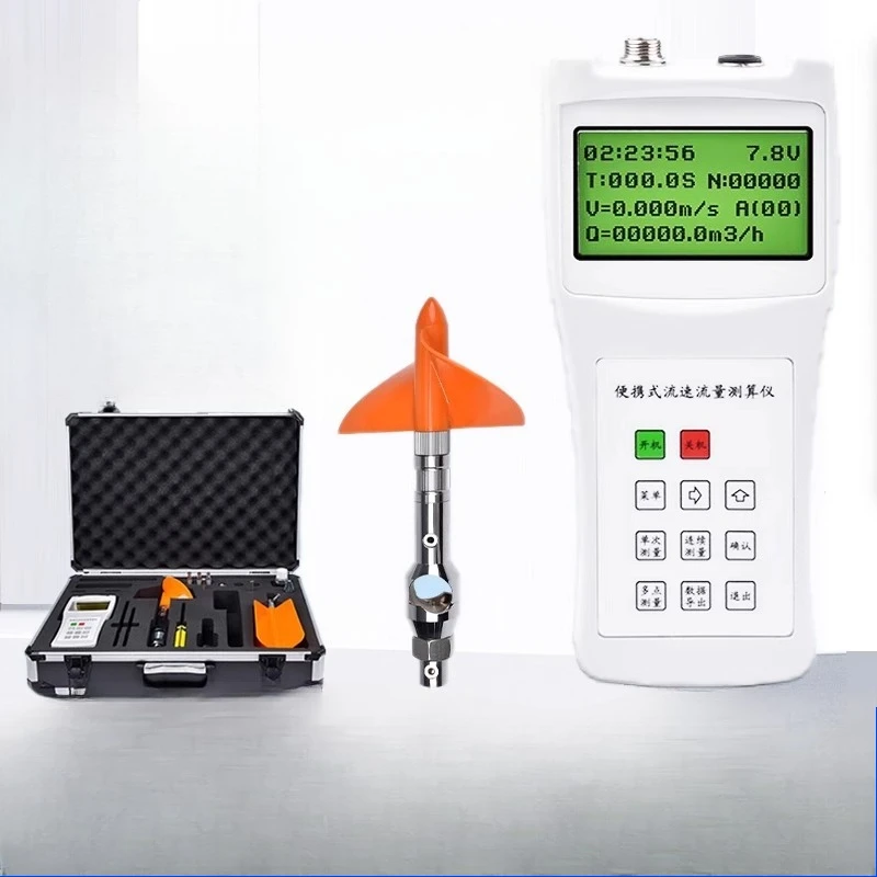 Flow velocity meter LS1206B flow meter Portable propeller type river open channel flow meter detector
Flow velocity meter LS1206B flow meter Portable propeller type river open channel flow meter detector