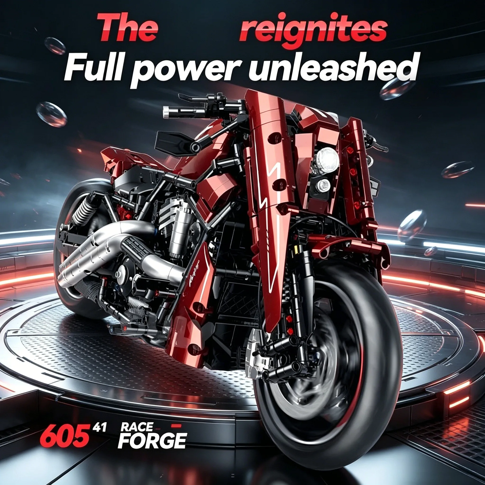 MOC Motorcycle Building Blocks Model Toy 1:5 Scale Handmade DIY Series Collectible Mechanical Model Assembly Toy Birthday Gift
MOC Motorcycle Building Blocks Model Toy 1:5 Scale Handmade DIY Series Collectible Mechanical Model Assembly Toy Birthday Gift