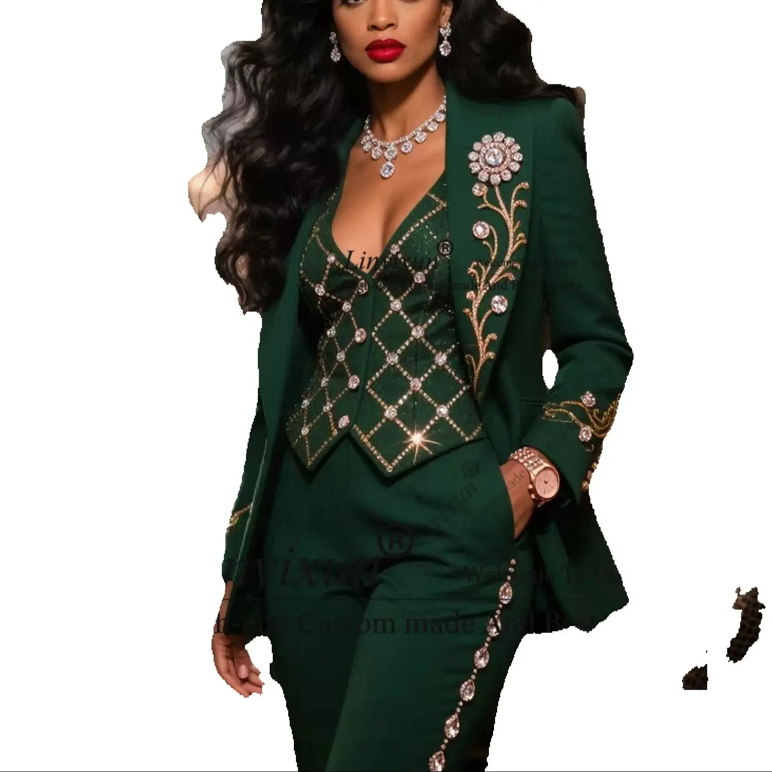 Модные бриллиантовые платья невесты по индивидуальному заказу, блестящие роскошные женские костюмы с грудью, смокинг для банкета и вечеринки костюм женский
Модные бриллиантовые платья невесты по индивидуальному заказу, блестящие роскошные женские костюмы с грудью, смокинг для банкета и вечеринки костюм женский