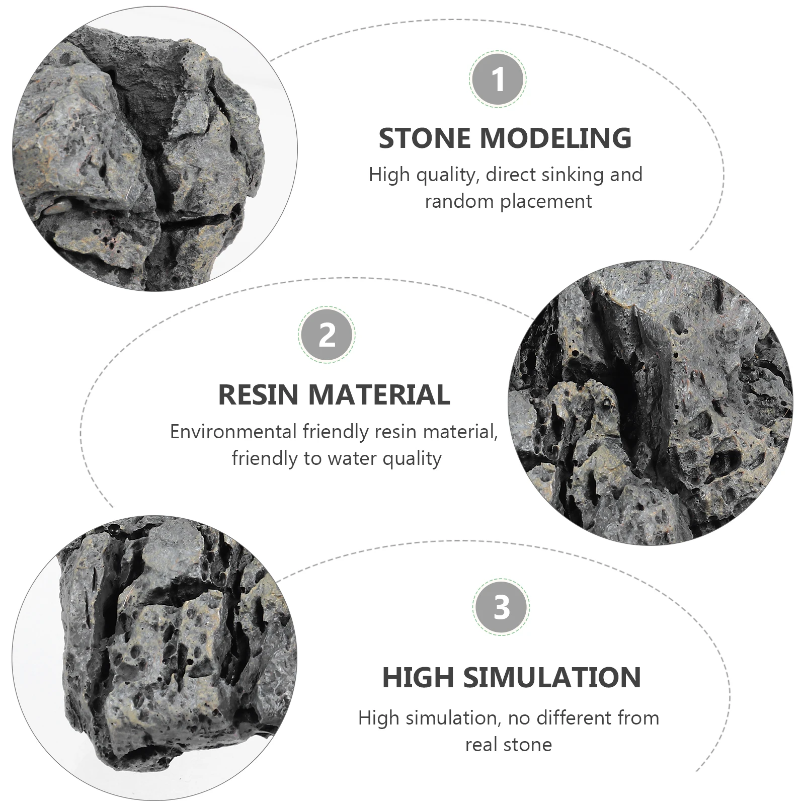 Realistic Aquarium Stone Ornaments Lifelike Fish Tank Decor Resin Simulation Stones Underwater Landscape Pet Hide Play Eco
Realistic Aquarium Stone Ornaments Lifelike Fish Tank Decor Resin Simulation Stones Underwater Landscape Pet Hide Play Eco