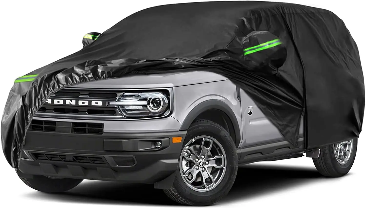 Waterproof All-Weather Car Cover for 2021-2025 Ford Bronco Sport, 6-Layer Protection with Zipper Door
Waterproof All-Weather Car Cover for 2021-2025 Ford Bronco Sport, 6-Layer Protection with Zipper Door