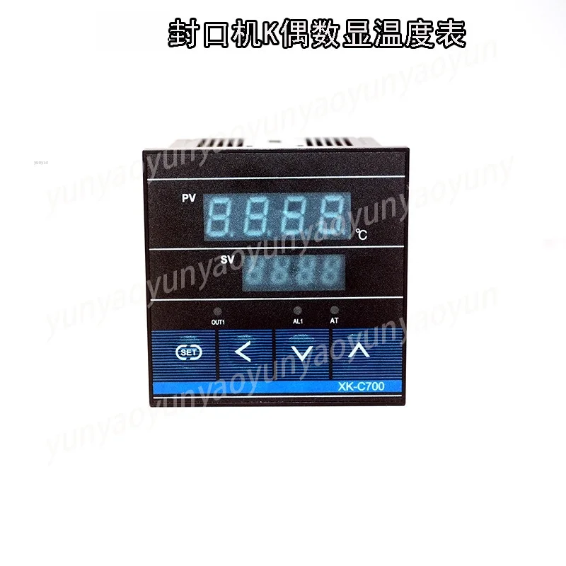 XK-C700 Sealing Machine Digital Display Temperature Controller 770 Controller 400 Intelligent 900 Regulator
XK-C700 Sealing Machine Digital Display Temperature Controller 770 Controller 400 Intelligent 900 Regulator