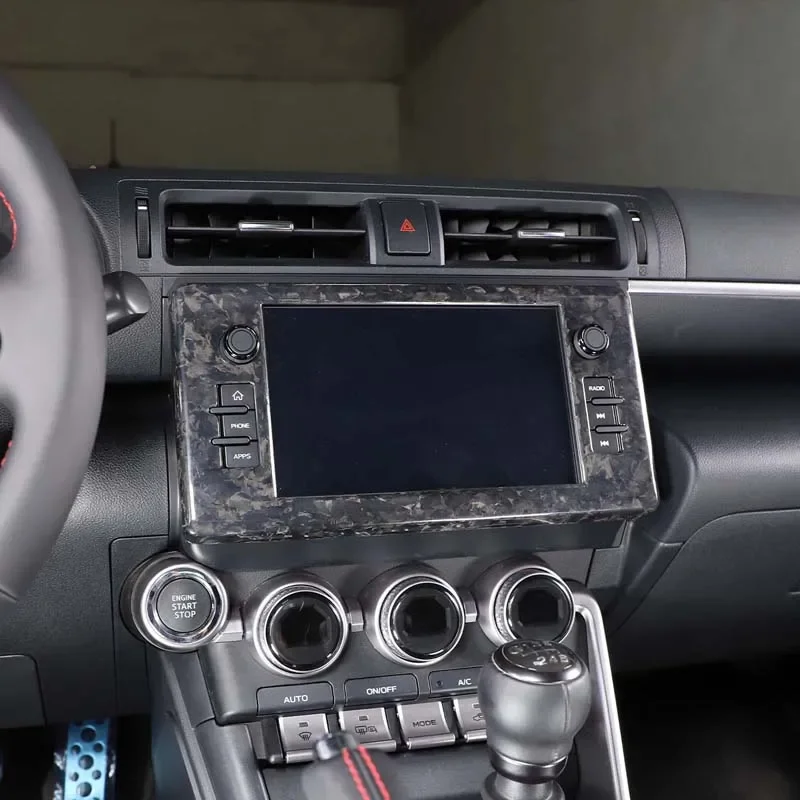 For 2022 Toyota 86/Subaru BRZ real carbon fiber car styling center control navigation screen frame sticker car interior parts
For 2022 Toyota 86/Subaru BRZ real carbon fiber car styling center control navigation screen frame sticker car interior parts