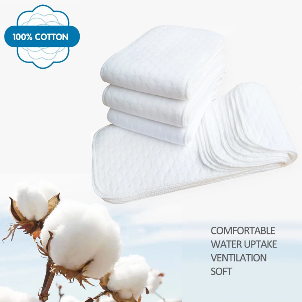 10PCS/SET Cotton Diapers Healthy Products Layers Reusable Baby Diaper Pad Multi-functional Hand Mat Kids Changing Pads
10PCS/SET Cotton Diapers Healthy Products Layers Reusable Baby Diaper Pad Multi-functional Hand Mat Kids Changing Pads