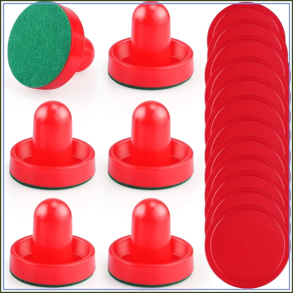 3 Sets 60mm Mini Air Hockey Pucks and Paddles Replacement Accessories for Game Tables (6 Strikers+12 Pucks)
3 Sets 60mm Mini Air Hockey Pucks and Paddles Replacement Accessories for Game Tables (6 Strikers+12 Pucks)