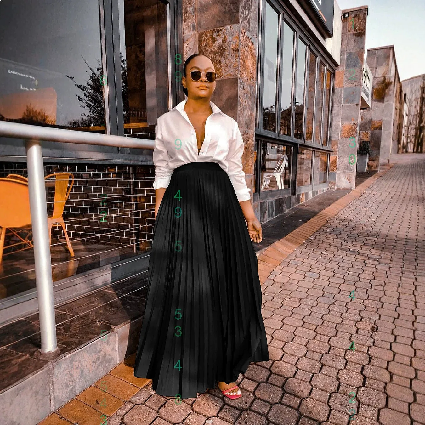 Pure High Waist Pleated Maxi Skirt Women Summer Swing Skirts A Line Long Skirt
Pure High Waist Pleated Maxi Skirt Women Summer Swing Skirts A Line Long Skirt
