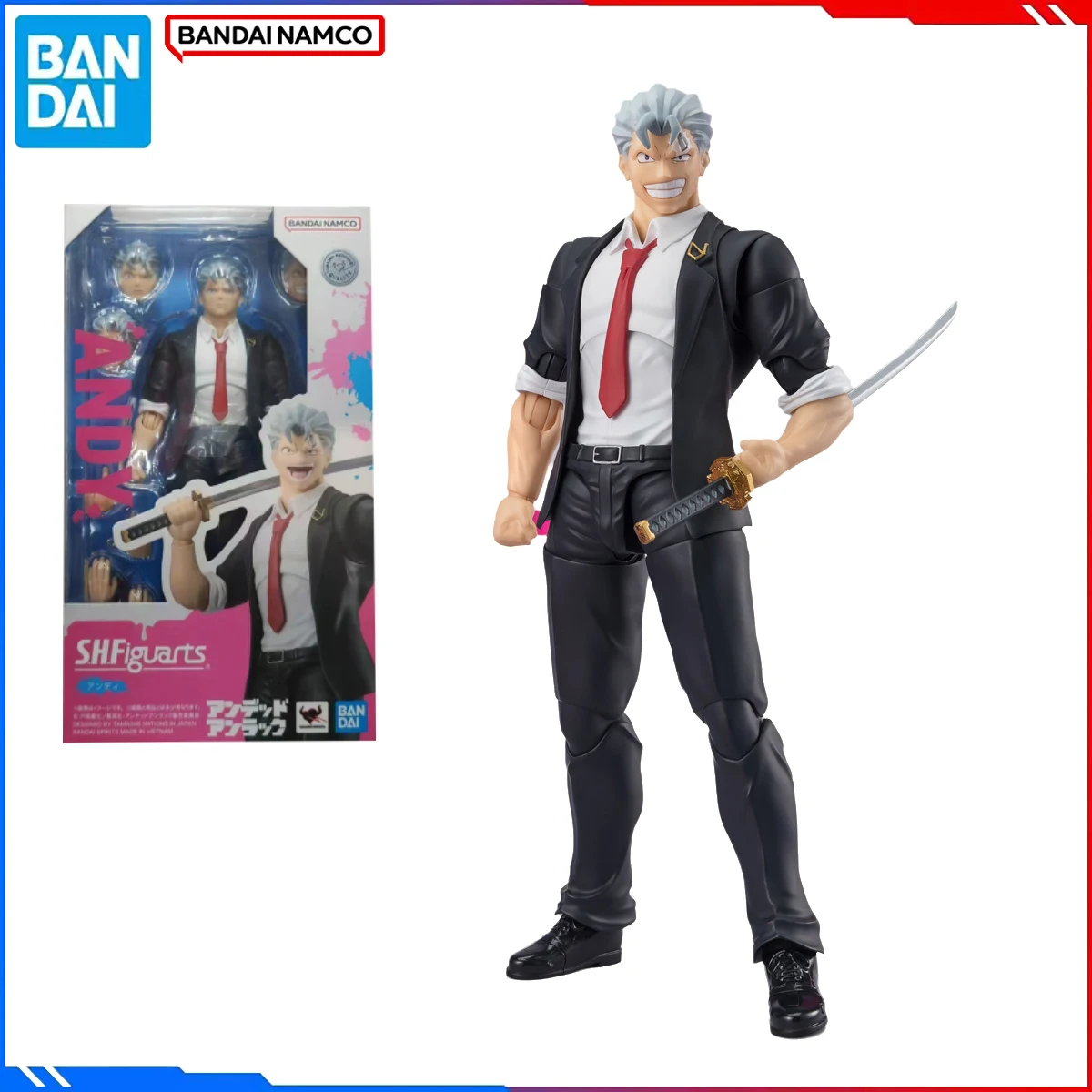 Genuine Bandai Original Undead Unluck Figure Model Kits S.H.Figuarts 1/12 Anime Figures Andy Action Model Toys Gift for Kids
Genuine Bandai Original Undead Unluck Figure Model Kits S.H.Figuarts 1/12 Anime Figures Andy Action Model Toys Gift for Kids