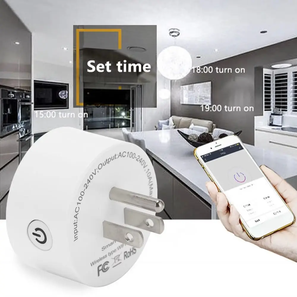 Voice Control Remote Smart Voice Control Plug Timing AI Timing Function Plug Safety Delay Power Monitoring Plug PC Control
Voice Control Remote Smart Voice Control Plug Timing AI Timing Function Plug Safety Delay Power Monitoring Plug PC Control