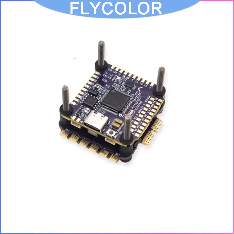 FLYCOLOR BLS-04 F4 Flight Tower 65A 4in1 ESC 3-6S, EFM8BB21 50MHz BLHeli_S 3.3V/5V/9V BEC for RC FPV Freestyle Drone
FLYCOLOR BLS-04 F4 Flight Tower 65A 4in1 ESC 3-6S, EFM8BB21 50MHz BLHeli_S 3.3V/5V/9V BEC for RC FPV Freestyle Drone