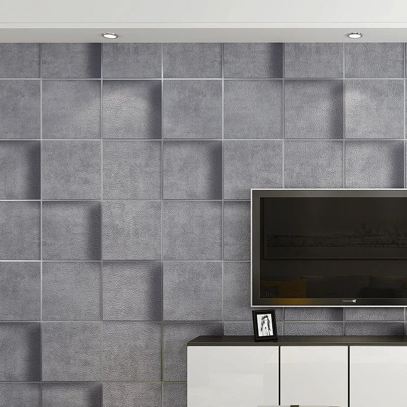 Dark Coffee 3D Square Grid Wallpaper Bedroom Living Room Home Decoration Wall Stickers Non-self-adhesive Modern Suede Wallpaper
Dark Coffee 3D Square Grid Wallpaper Bedroom Living Room Home Decoration Wall Stickers Non-self-adhesive Modern Suede Wallpaper