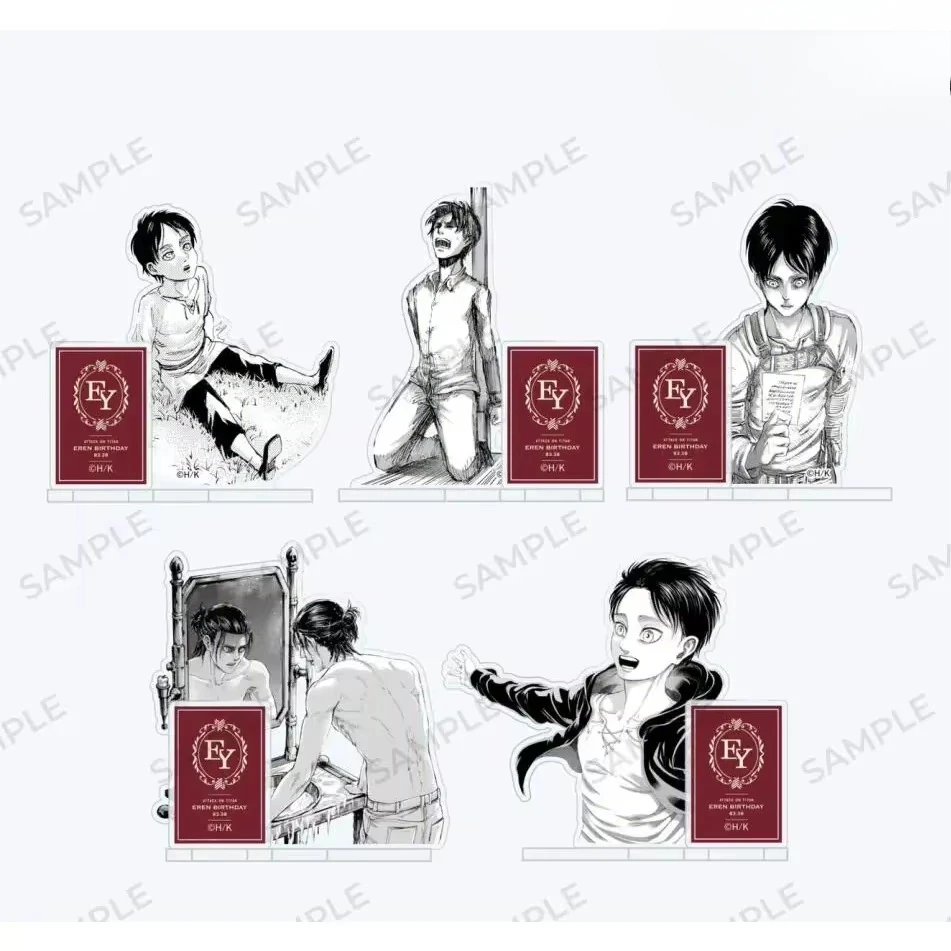 Игра Eren Yeager, аниме-фигурки на день рождения, куклы, акриловые подставки, модель, игрушка для косплея в подарок
Игра Eren Yeager, аниме-фигурки на день рождения, куклы, акриловые подставки, модель, игрушка для косплея в подарок