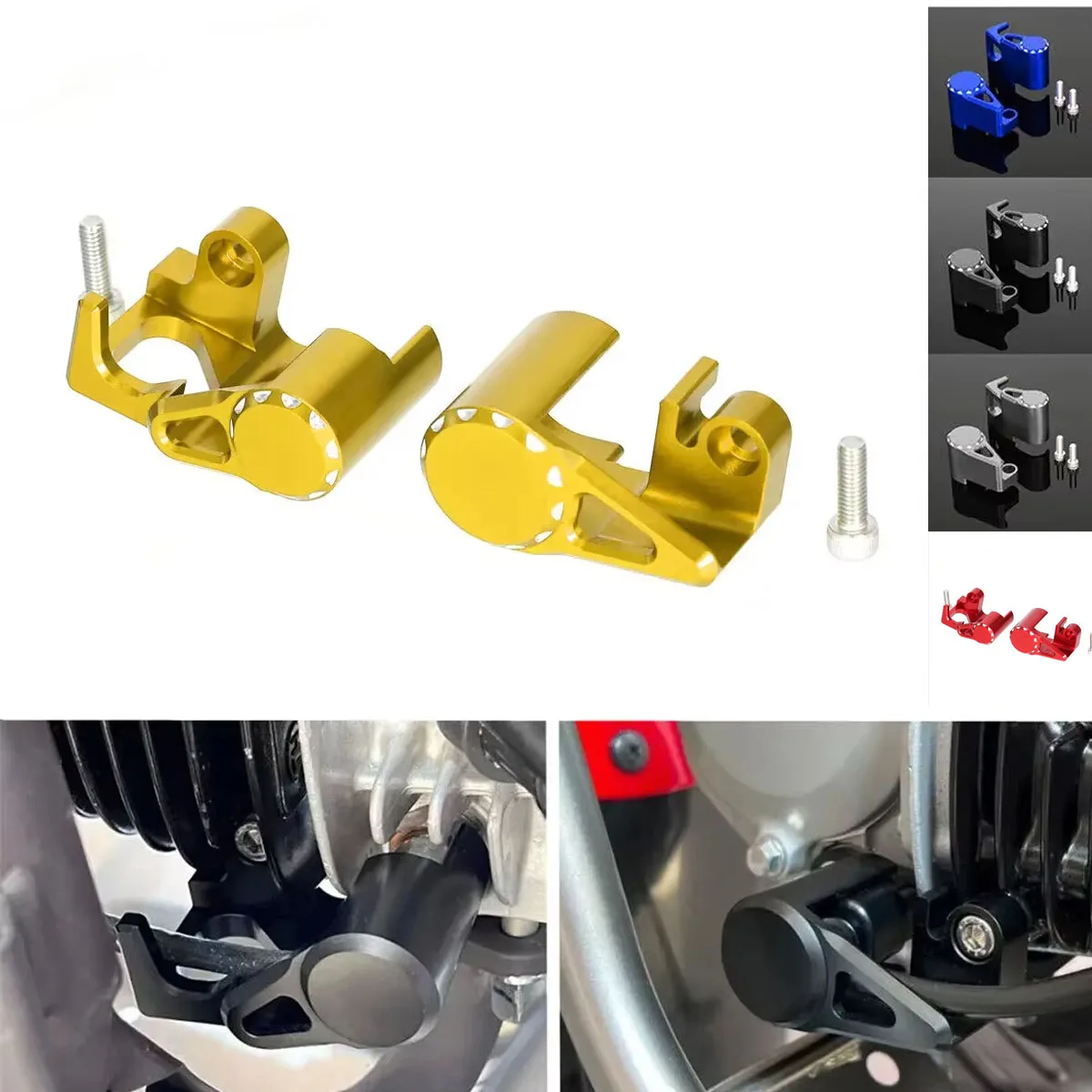 Motorcycle Sensor Protection Guard Cover For HONDA MONKEY125 CT125 (JA65) GROM/MSX (JC92) DAX125 JB04 All years Aluminum ABS
Motorcycle Sensor Protection Guard Cover For HONDA MONKEY125 CT125 (JA65) GROM/MSX (JC92) DAX125 JB04 All years Aluminum ABS