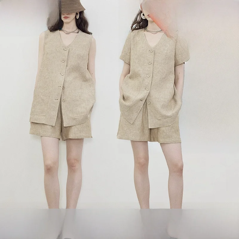 Tailor's Academy AS540 Cotton Linen V-neck Suit Paper Pattern Vest Shorts Set Cutting Sample Customization Design Service
Tailor's Academy AS540 Cotton Linen V-neck Suit Paper Pattern Vest Shorts Set Cutting Sample Customization Design Service