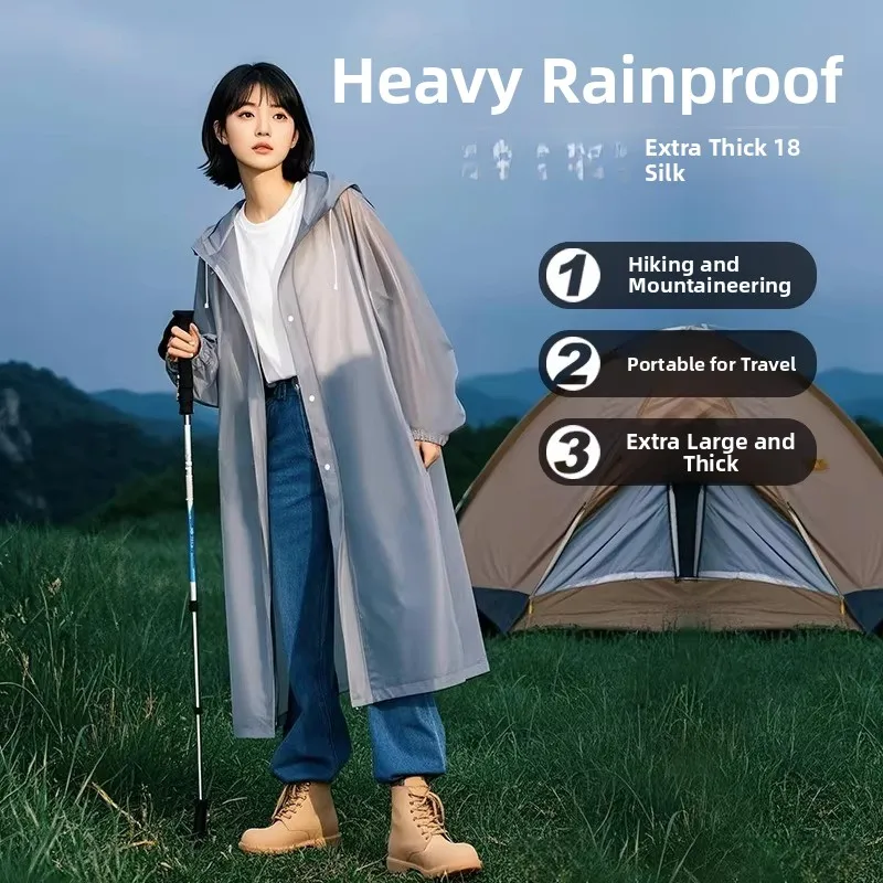Утолщенный длинный одноразовый дождевик для активного отдыха, портативный, для альпинизма, взрослый, на все тело, водонепроницаемый, для путешествий
Утолщенный длинный одноразовый дождевик для активного отдыха, портативный, для альпинизма, взрослый, на все тело, водонепроницаемый, для путешествий