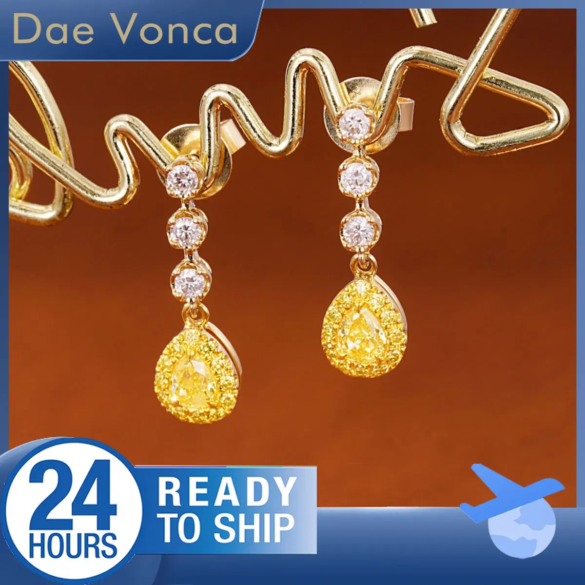 18K Yellow Gold Natural Diamond Drop Earrings Pear Cut Yellow Diamond Earrings Yellow Diamond Halo & White Diamond Sidestone
18K Yellow Gold Natural Diamond Drop Earrings Pear Cut Yellow Diamond Earrings Yellow Diamond Halo & White Diamond Sidestone