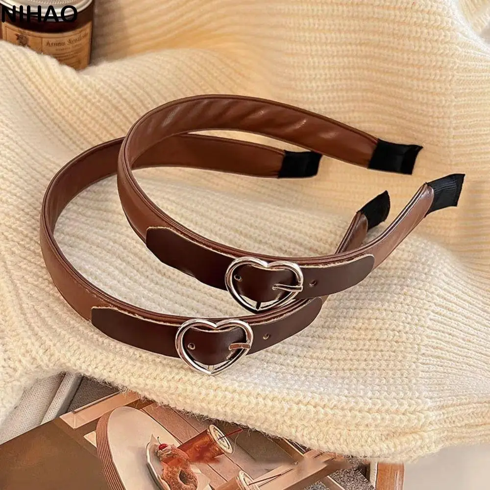 Punk Wide Side Love Heart Hairband Gothic Hairband Leather Headband Headwear Hair Accessories Women Hair Hoop Adult
Punk Wide Side Love Heart Hairband Gothic Hairband Leather Headband Headwear Hair Accessories Women Hair Hoop Adult