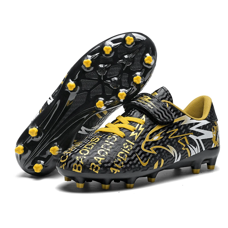 Boys Girls Lightweight Kids Soccer Sneakers Black White Outdoor Sport Football Training Gym Walking Kid Shoes
Boys Girls Lightweight Kids Soccer Sneakers Black White Outdoor Sport Football Training Gym Walking Kid Shoes