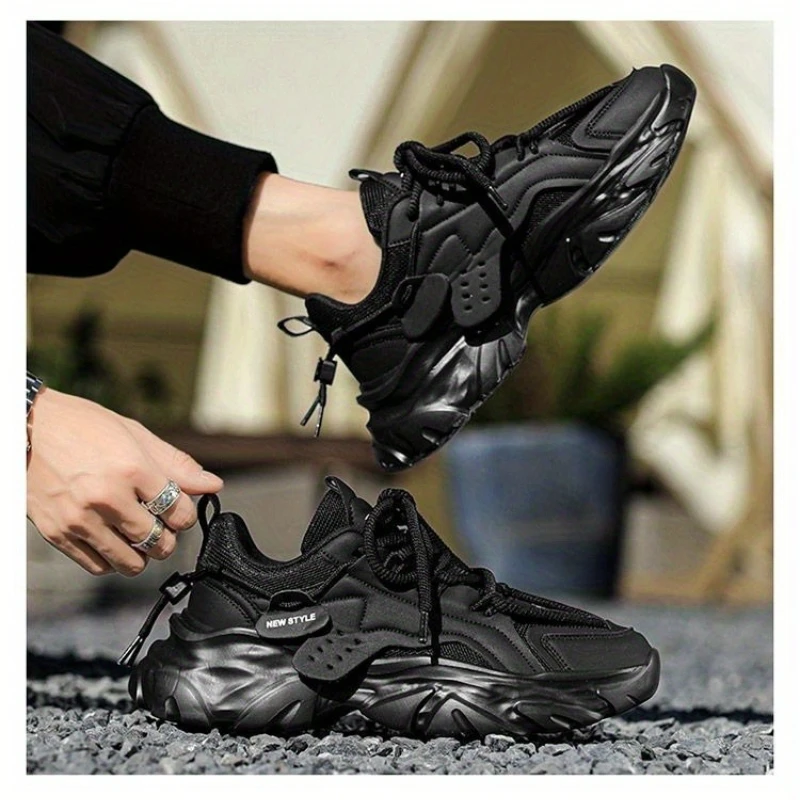 Men's Shoe Breathable Thick Soled Casual Sneakers Outdoor Running Four Seasons New Tennis Men Soft Soles Comfort Male Sneakers
Men's Shoe Breathable Thick Soled Casual Sneakers Outdoor Running Four Seasons New Tennis Men Soft Soles Comfort Male Sneakers