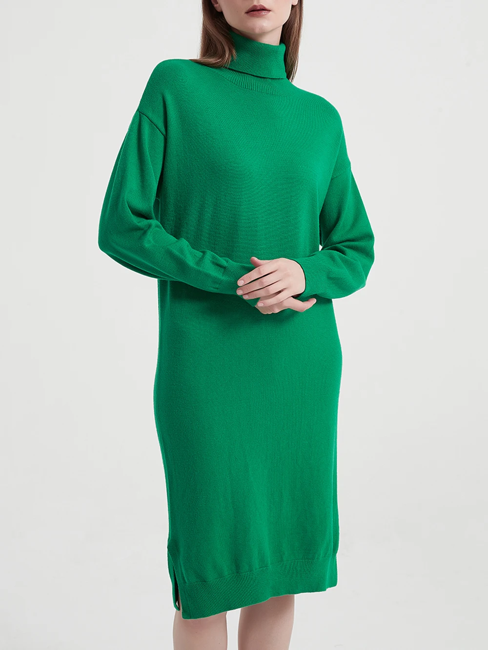 Wixra Turtleneck Knitted Sweater Dress Soft Warm Street Wear Casual WomenClothing 2022 Winter Spring
Wixra Turtleneck Knitted Sweater Dress Soft Warm Street Wear Casual WomenClothing 2022 Winter Spring