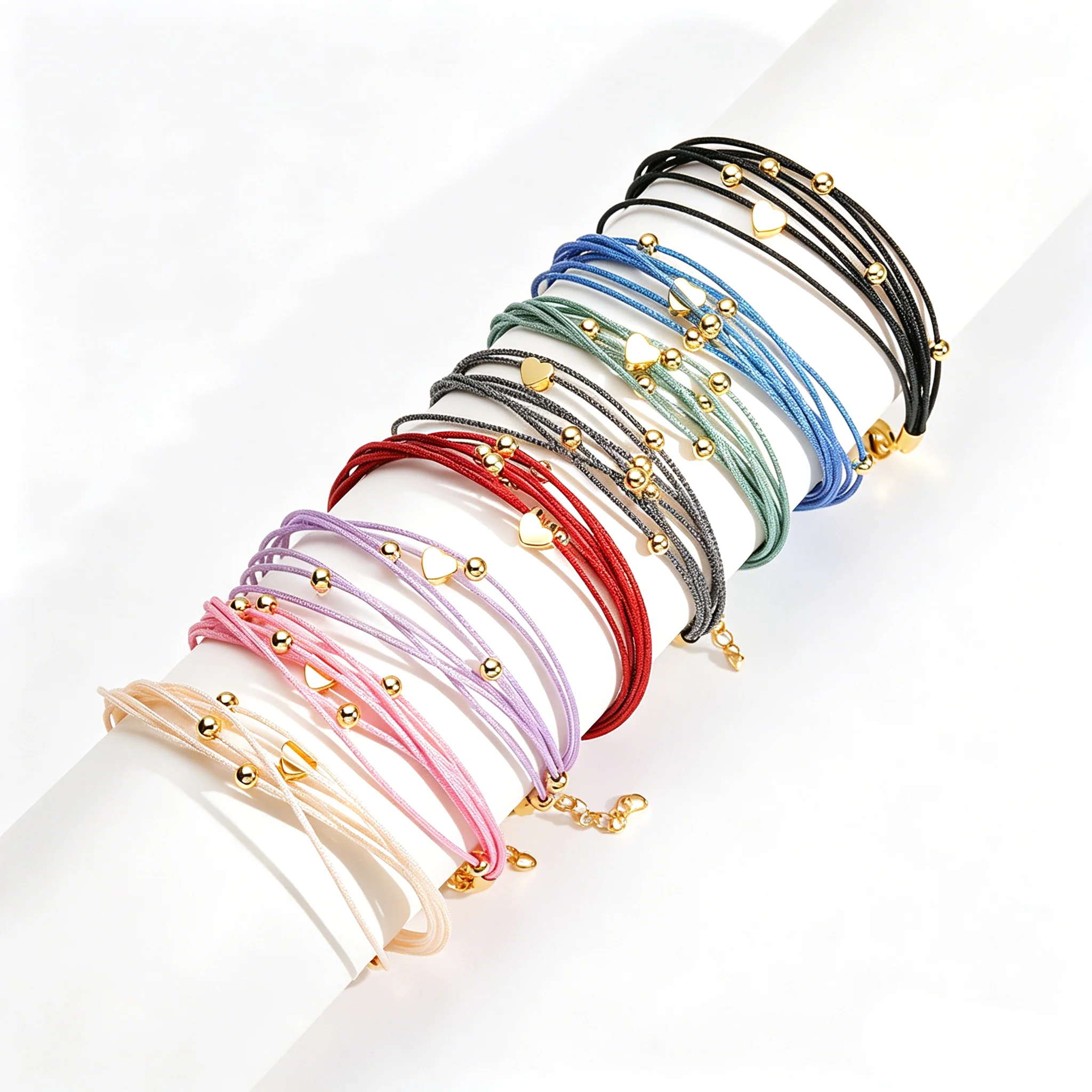10pcs Braiding Multi Layer Bracelets Adjustable Bead Love Colorful Bracelet Handmade Woven Polyester Bracelet Diy Making Jewelry
10pcs Braiding Multi Layer Bracelets Adjustable Bead Love Colorful Bracelet Handmade Woven Polyester Bracelet Diy Making Jewelry