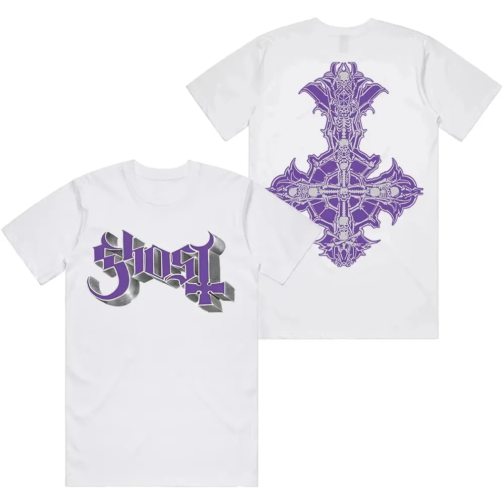 Chrome Purple Skeletá Tee Ghost Band Hip Hop T Shirts Summer Short Sleeve Men's Women Top Round Neck Heavy Mental Streetwear Tee
Chrome Purple Skeletá Tee Ghost Band Hip Hop T Shirts Summer Short Sleeve Men's Women Top Round Neck Heavy Mental Streetwear Tee