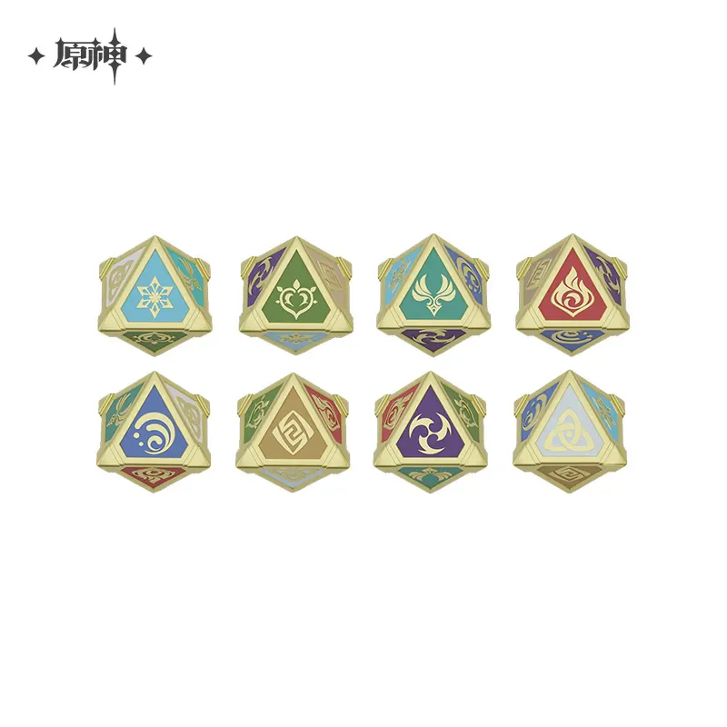 MiHoYo Official Original Genshin Impact Character Genius Invitation TCG Battle Card Cosplay Elemental Octahedral Dice Collection
MiHoYo Official Original Genshin Impact Character Genius Invitation TCG Battle Card Cosplay Elemental Octahedral Dice Collection