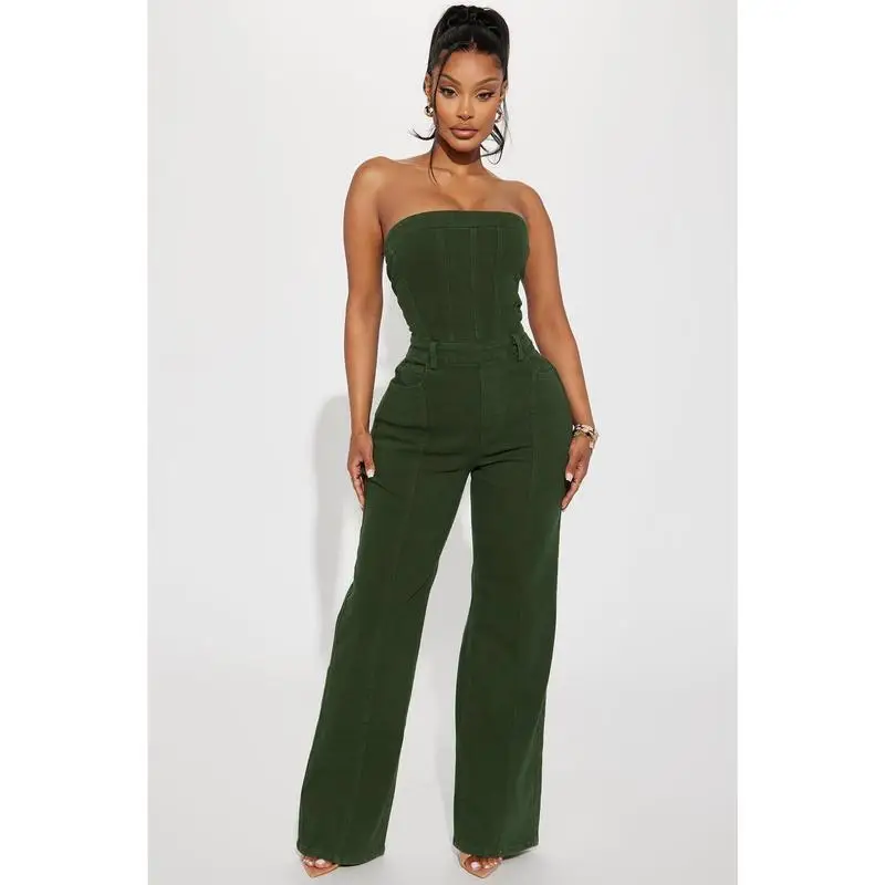 Halter Wide Leg Jumpsuit Women's Fashion Spring Season Four Seasons Suitable Brand Free Size Design Casual Comfortable
Halter Wide Leg Jumpsuit Women's Fashion Spring Season Four Seasons Suitable Brand Free Size Design Casual Comfortable