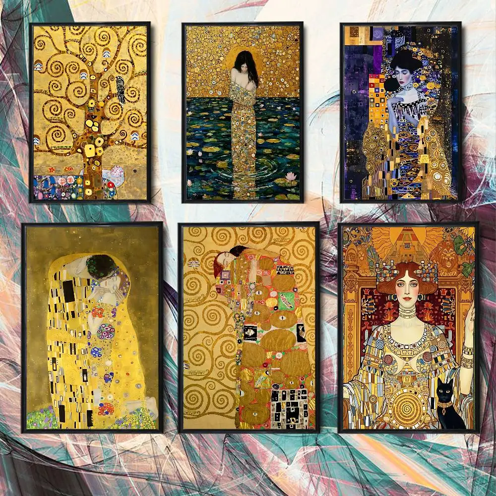 Art Gustav Klimt Wall Art Anime Canvas Painting Poster For Living Room Decoration Picture Home Decor
Art Gustav Klimt Wall Art Anime Canvas Painting Poster For Living Room Decoration Picture Home Decor