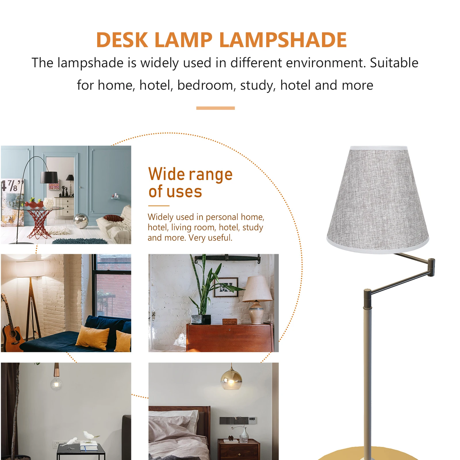 1pcs Convenient Fabric Lamp Shade Easy Install Indoor Light Cover For Personal Home E14 E27
1pcs Convenient Fabric Lamp Shade Easy Install Indoor Light Cover For Personal Home E14 E27