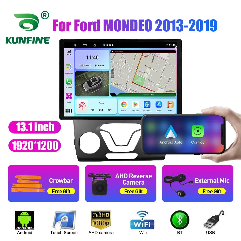 13.1 inch Car Radio For Ford MONDEO 2013 2014-2019 Car DVD GPS Navigation Stereo Carplay 2 Din Central Multimedia Android Auto
13.1 inch Car Radio For Ford MONDEO 2013 2014-2019 Car DVD GPS Navigation Stereo Carplay 2 Din Central Multimedia Android Auto
