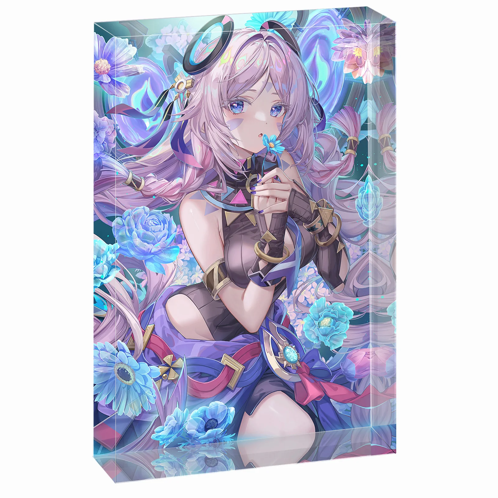 Genshin Impact Anime Waifu Acrylic Block Display,Custom Collectible Poster Illustration Fan Art,Acrylic Stand for Desk Decor
Genshin Impact Anime Waifu Acrylic Block Display,Custom Collectible Poster Illustration Fan Art,Acrylic Stand for Desk Decor