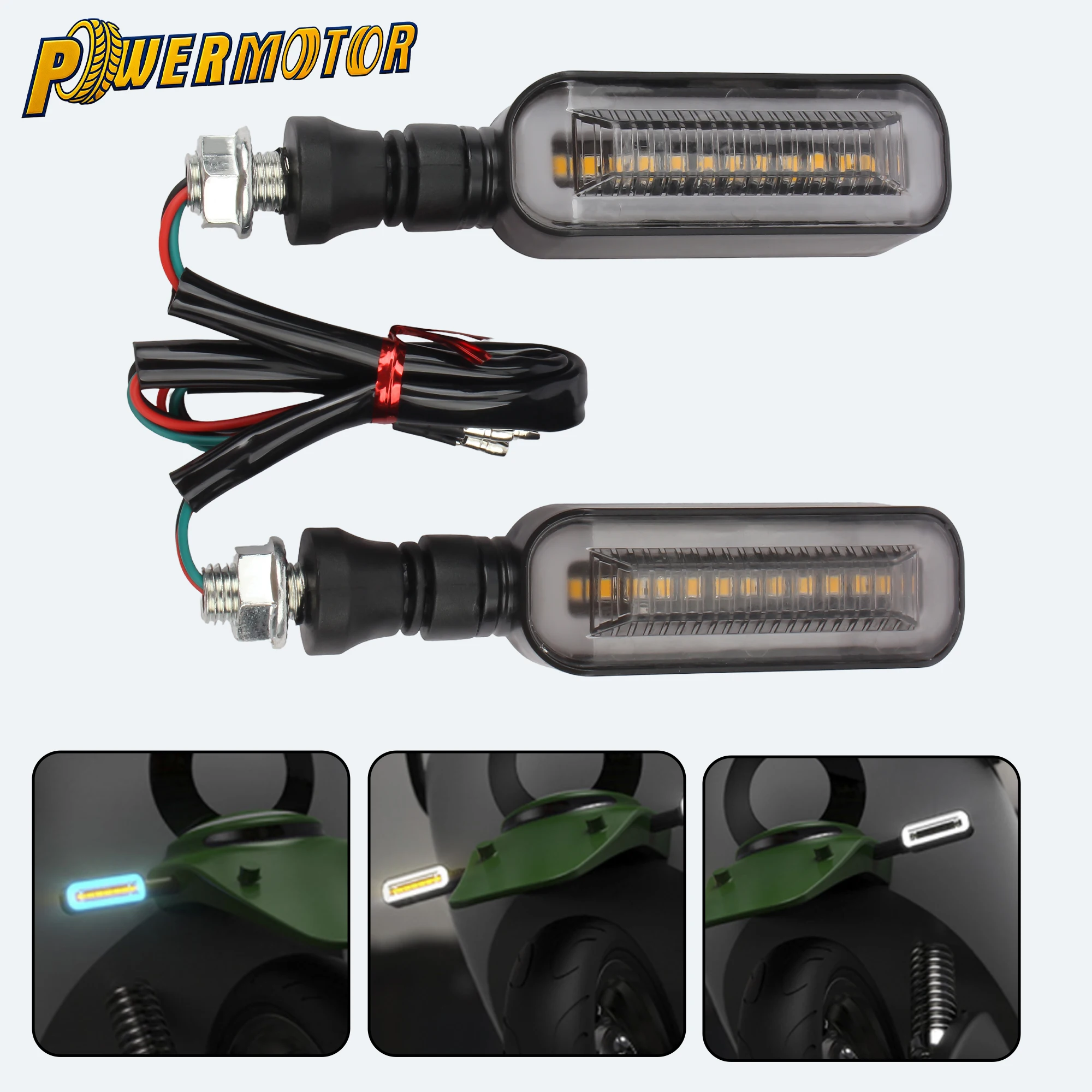 10mm Motorcycle LED Turn Signal Lights Blinker Flowing Water Indicators Light Flasher Front Lamp Universal For Honda Yamaha
10mm Motorcycle LED Turn Signal Lights Blinker Flowing Water Indicators Light Flasher Front Lamp Universal For Honda Yamaha