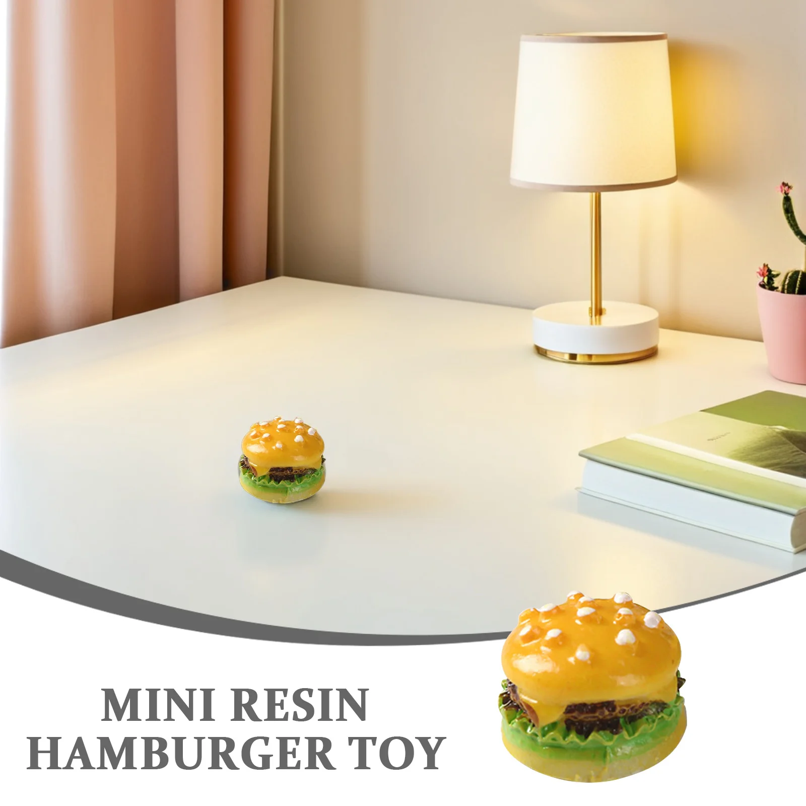 50Pcs Miniature Hamburger Resin Realistic Fast Food Pretend Play DIY Kitchen Accessories Dollhouse Decor Collectibles
50Pcs Miniature Hamburger Resin Realistic Fast Food Pretend Play DIY Kitchen Accessories Dollhouse Decor Collectibles