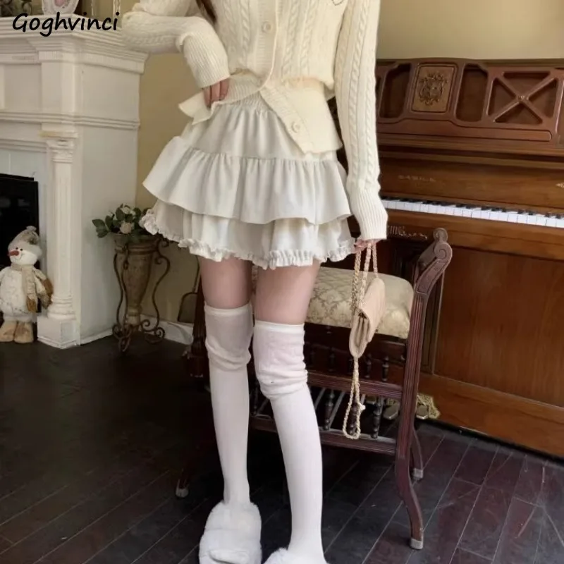 Skirts Women Fungus Design Woolen Puffy Cake Casual Ins High Waist Autumn Popular Korean Fashion Sweet Lovely Girls Cozy Trendy
Skirts Women Fungus Design Woolen Puffy Cake Casual Ins High Waist Autumn Popular Korean Fashion Sweet Lovely Girls Cozy Trendy